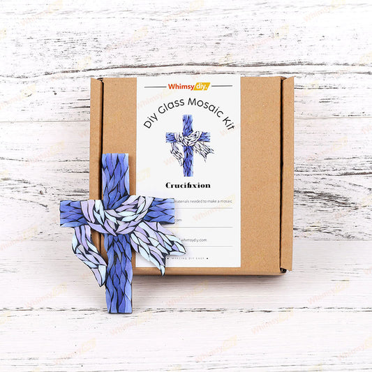 Crucifixion Glass Mosaic Kit