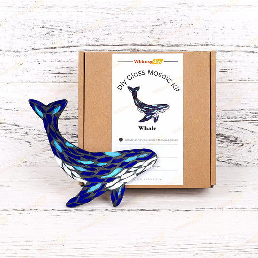 Whale Glass Mosaic Kit