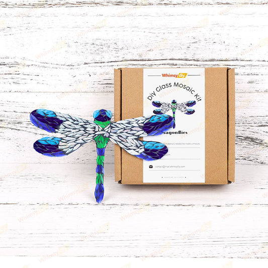 Dragonflies Glass Mosaic Kit