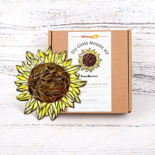 Sunflower Glass Mosaic Kit